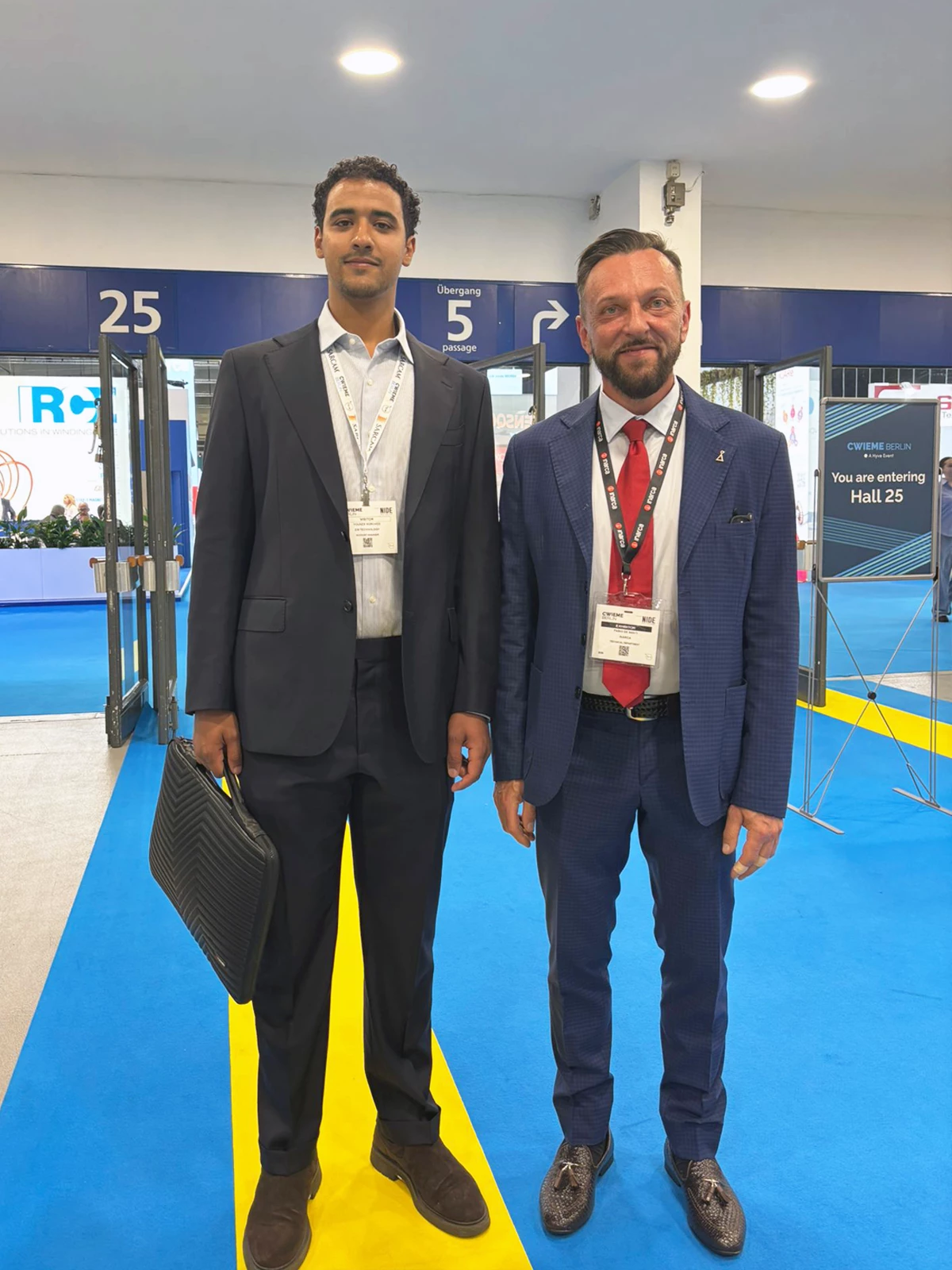 DM Tech Sales at CWIEME Exhibition Berlin Germany 2025